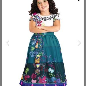 Encanto mirabel Colorful Halloween Costume Dress dress up new